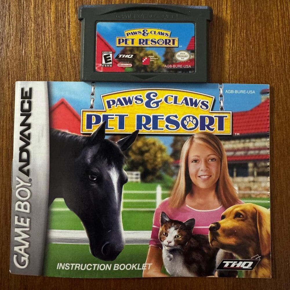 Nintendo Paws & Claws Pet Resort Game Boy Advance